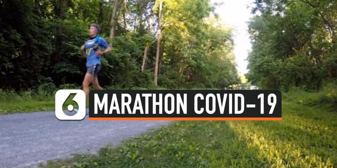 VIDEO: Bikin Haru, Pria ini Marathon 354 Km demi Jenguk Neneknya yang Pulih dari Covid-19