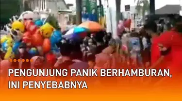 Video kepanikan pengunjung sebuah pusat perbelanjaan di Tasikmalaya viral. Pengunjung berhamburan keluar dari toko dan berteriak panik. Beberapa dagangan yang terpajang ambruk tersenggol pengunjung akibat kepanikan itu. Sempat beredar kabar spekulasi...