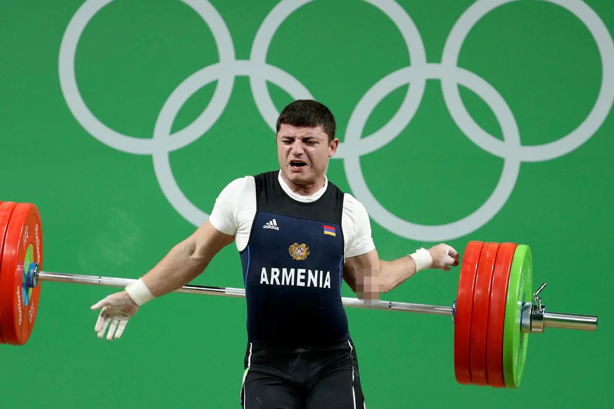 Atlet angkat besi Andranik Karapetyan