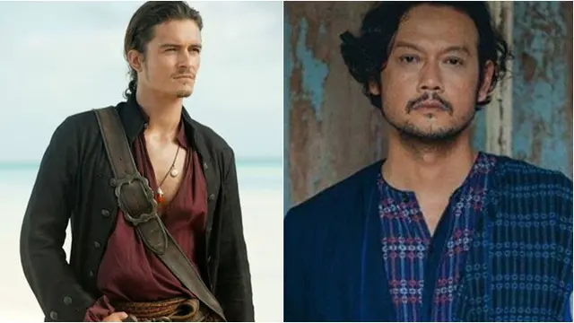 7 Cocoklogi Seleb Indonesia Mirip Pemain Pirates of the Caribbean Ini Kocak