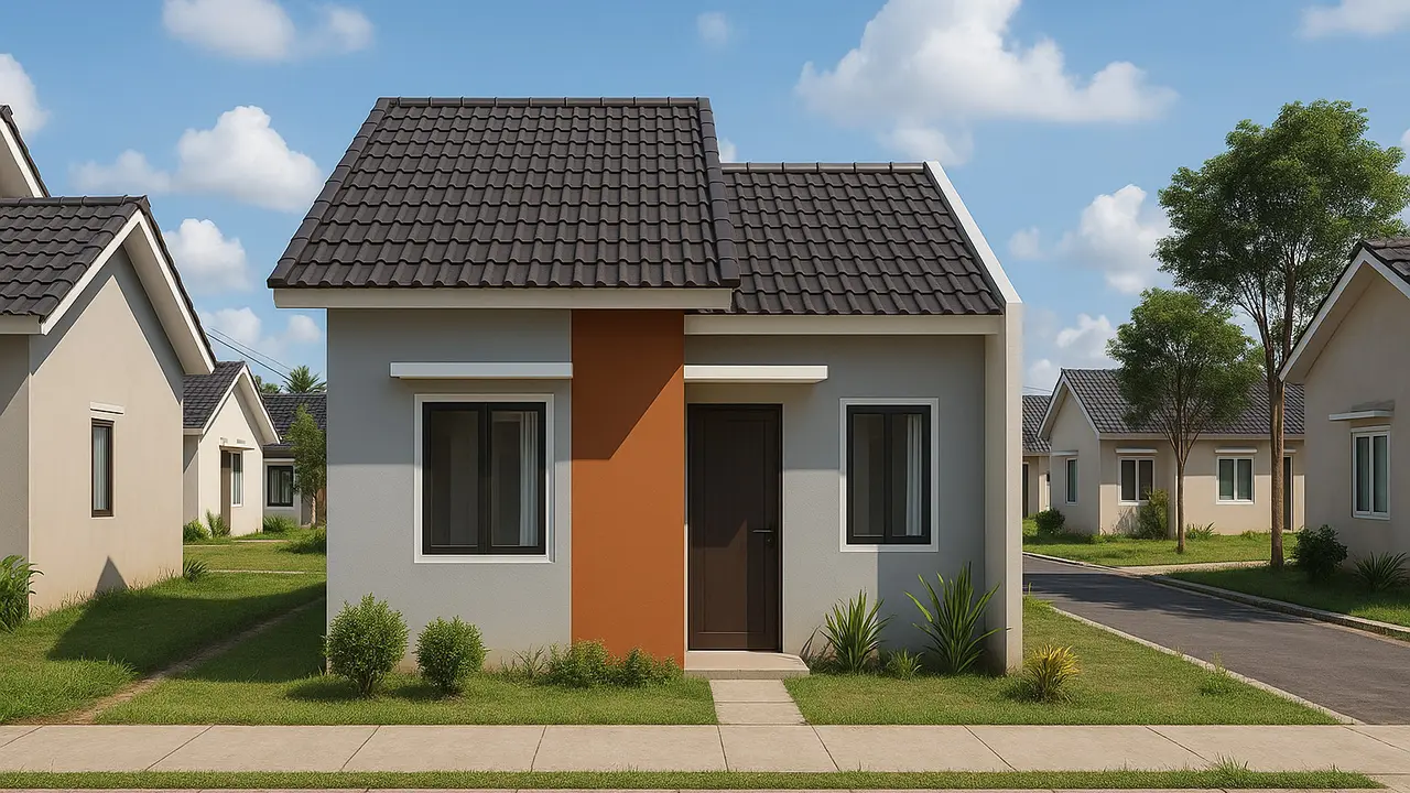 Gambar Rumah Sederhana Tapi Estetik/via AI