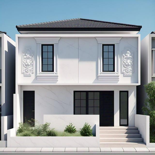 Alabaster White & Carbon Black