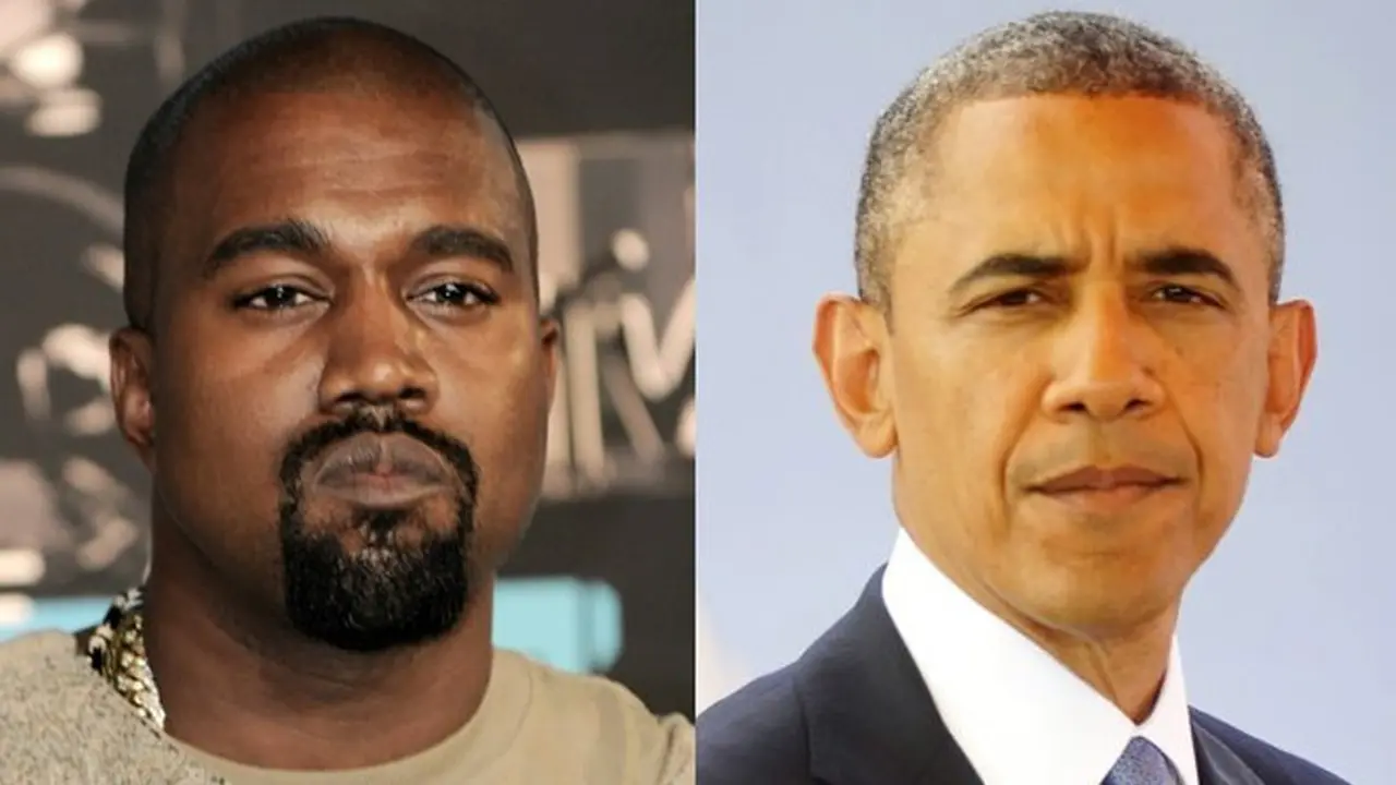 Kanye West dan Barrack Obama 