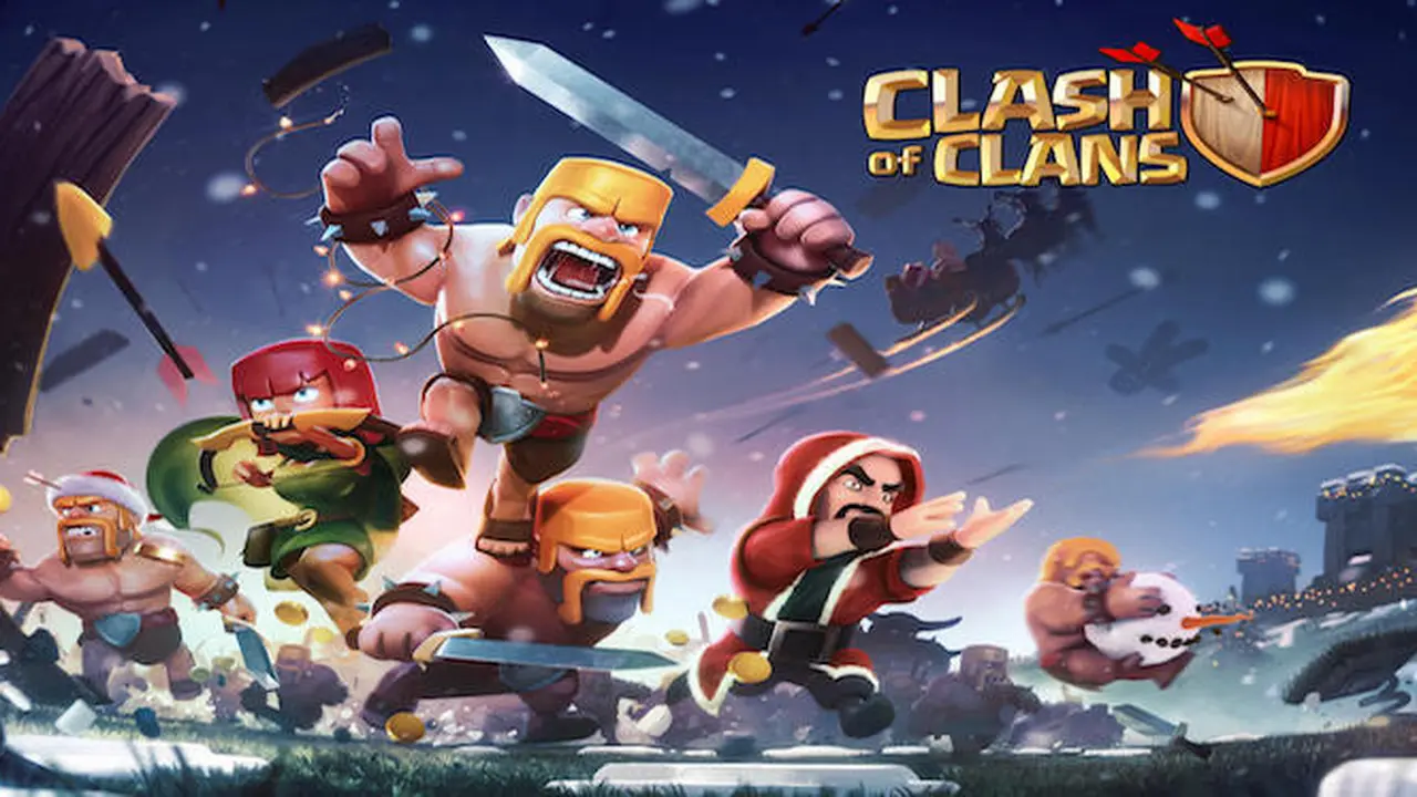 Jelang Natal, Clash of Clans Dipenuhi Salju