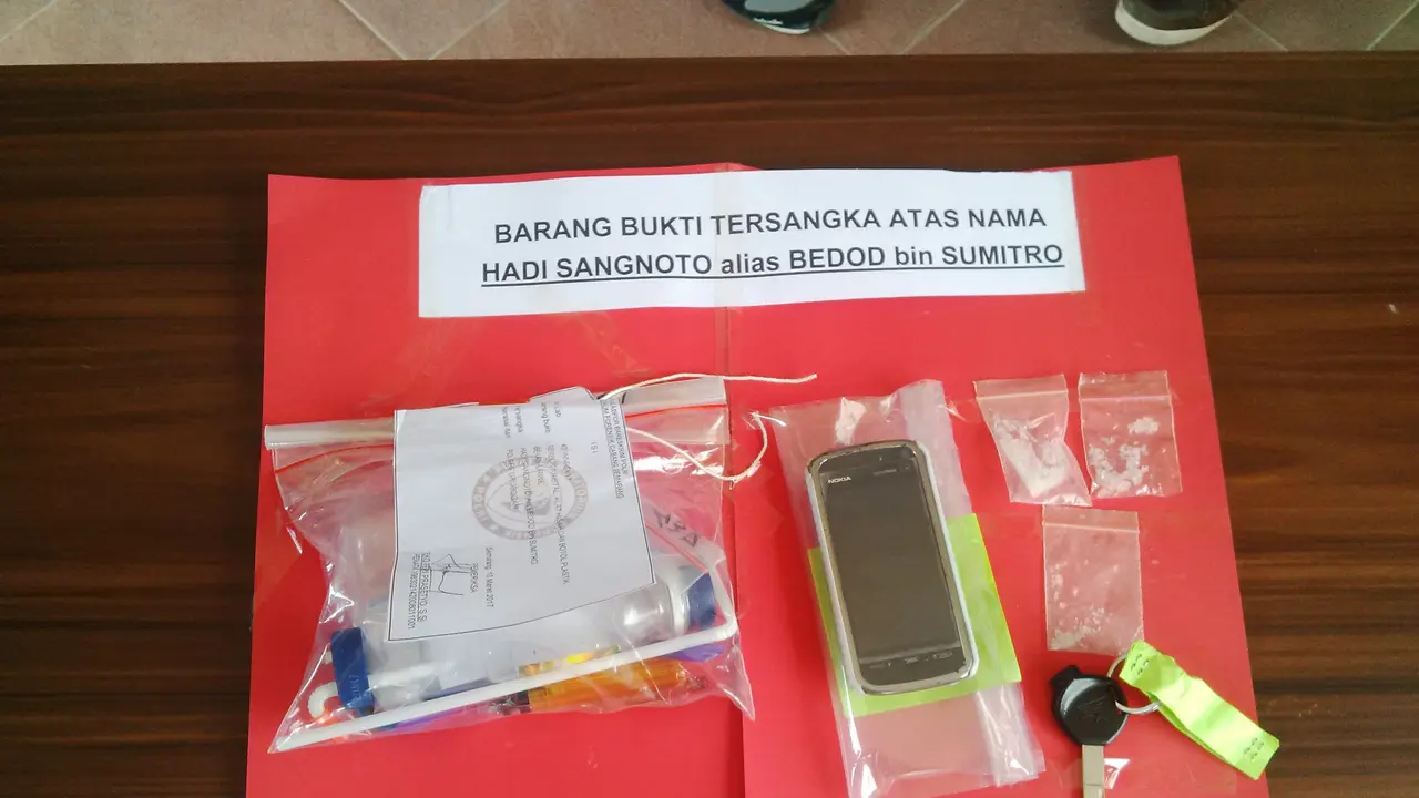 Lolos Digerebek di Hutan, Aparat Desa Tertangkap Nyabu di Garasi