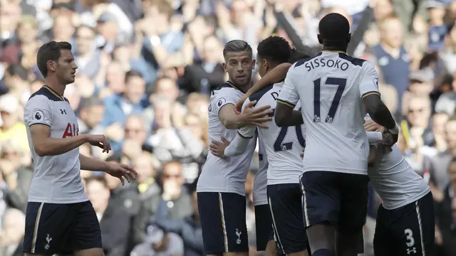Manchester City Takluk dari Tottenham Hotspurs