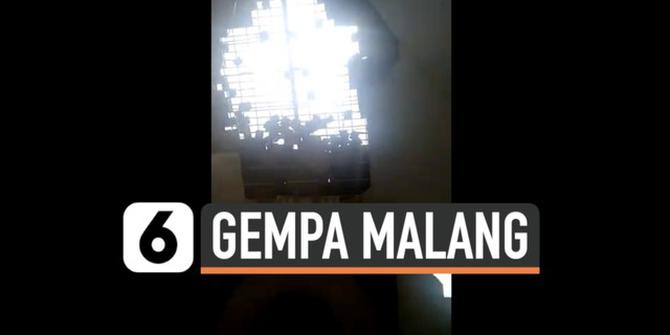 VIDEO: Inna Lillahi, Atap Masjid Runtuh Usai Diguncang Gempa Malang