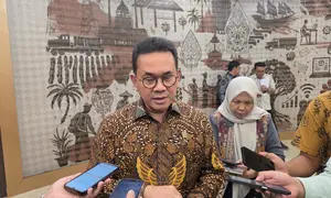 Menteri Perdagangan Budi Santoso di Kementerian Perdagangan, Selasa (14/7/2026).