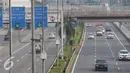 Sejumlah ruas jalan di Jakarta tampak lengang saat unjuk rasa besar-besaran terjadi di Jakarta, Jumat, (4/11). Aksi Damai 4 November ini terkait dugaan penistaan agama oleh Basuki `Ahok` Tjahaja Purnama. (Liputan6.com/Helmi Afandi) 