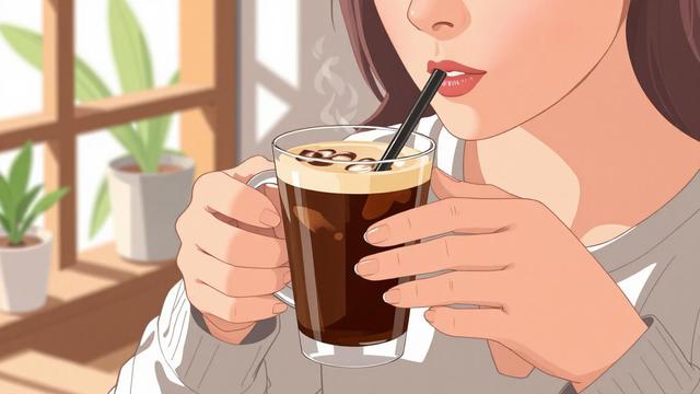 Diet Americano diprediksi tren baru, dipercaya menekan nafsu makan dan membantu menurunkan berat badan. Simak faktanya di sini! (Ilustrasi by AI)