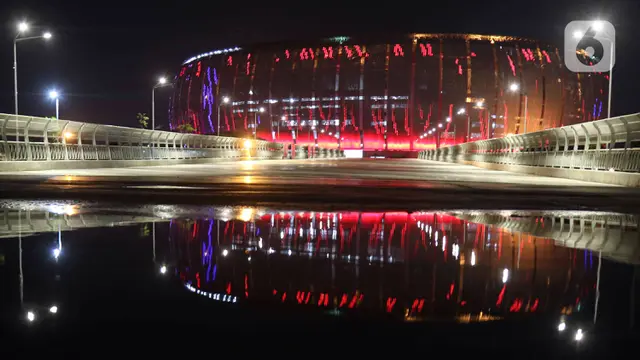 FOTO: Progres Pembangunan Jakarta International Stadium Capai 98,6 Persen