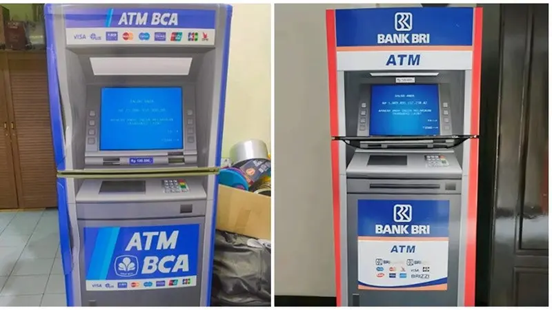 6 Potret Kulkas Ditempeli Stiker ATM Ini Bikin Orang Rumah Jadi Terkecoh