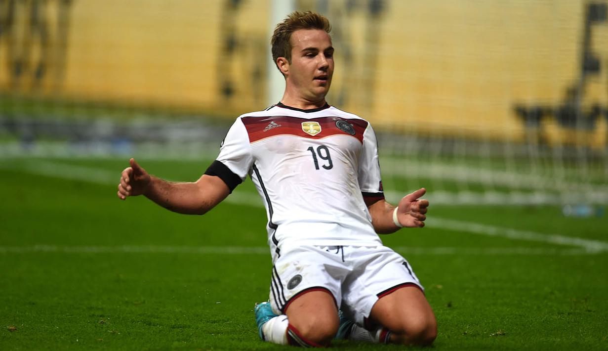 3. Mario Gotze, gagal bersinar di Munchen membuat gelandang serang ini dikabarkan ESPN FC akan kembali ke klub lamanya Dortmund. Guna membawanya kembali pulang, Die Borussen harus menyiapkan dana 35 juta poundsterling. (AFP/Patrik Stollarz)
