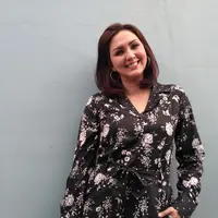 Donna Agnesia berharap Messi bisa bangkit saat lawan Nigeria (Syifa/Bintang.com)