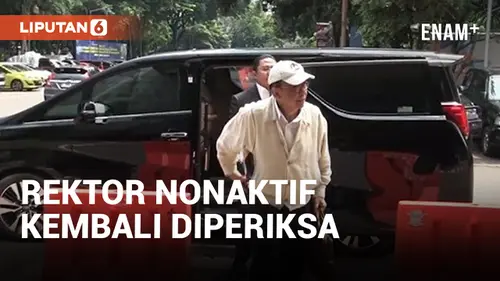 VIDEO: Rektor Nonaktif Universitas Pancasila kembali Diperiksa, Siap Serahkan Bukti Tepis Pelecehan Seksual