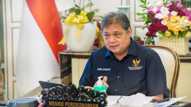 Menteri Koordinator Bidang Perekonomian Airlangga Hartarto