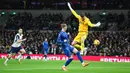 Hasil ini membuat Chelsea mengemas 31 poin dari 15 pertandingan dan mereka kini ada di posisi kedua klasemen sementara Liga Inggris 2024/25. Sedangkan Tottenham ada di peringkat 11 dengan koleksi 20 poin. (AP Photo/Ian Walton)