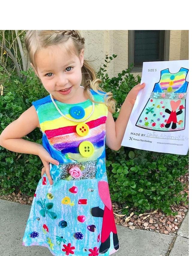 Perusahaan Ini Ubah Gambar Anak Jadi Desain Baju, 7 Hasilnya Mengagumkan