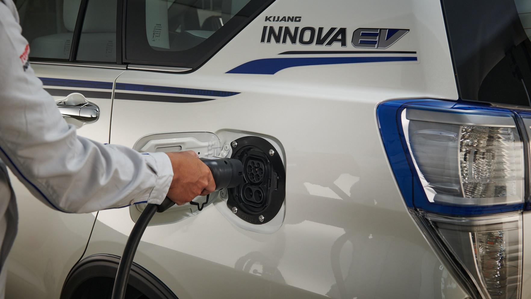 Charging port Toyota Kijang Innova EV (TAM)