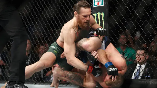 Ganas, McGregor Taklukkan Cowboy Cerrone dalam 40 Detik