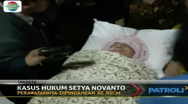 Selama menjalani perawatan di RSCM setelah kecelakaan, Setya Novanto tak terhitung masa penahanan.