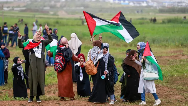 Perlawanan Wanita Palestina Terhadap Tentara Israel di Tepi Barat