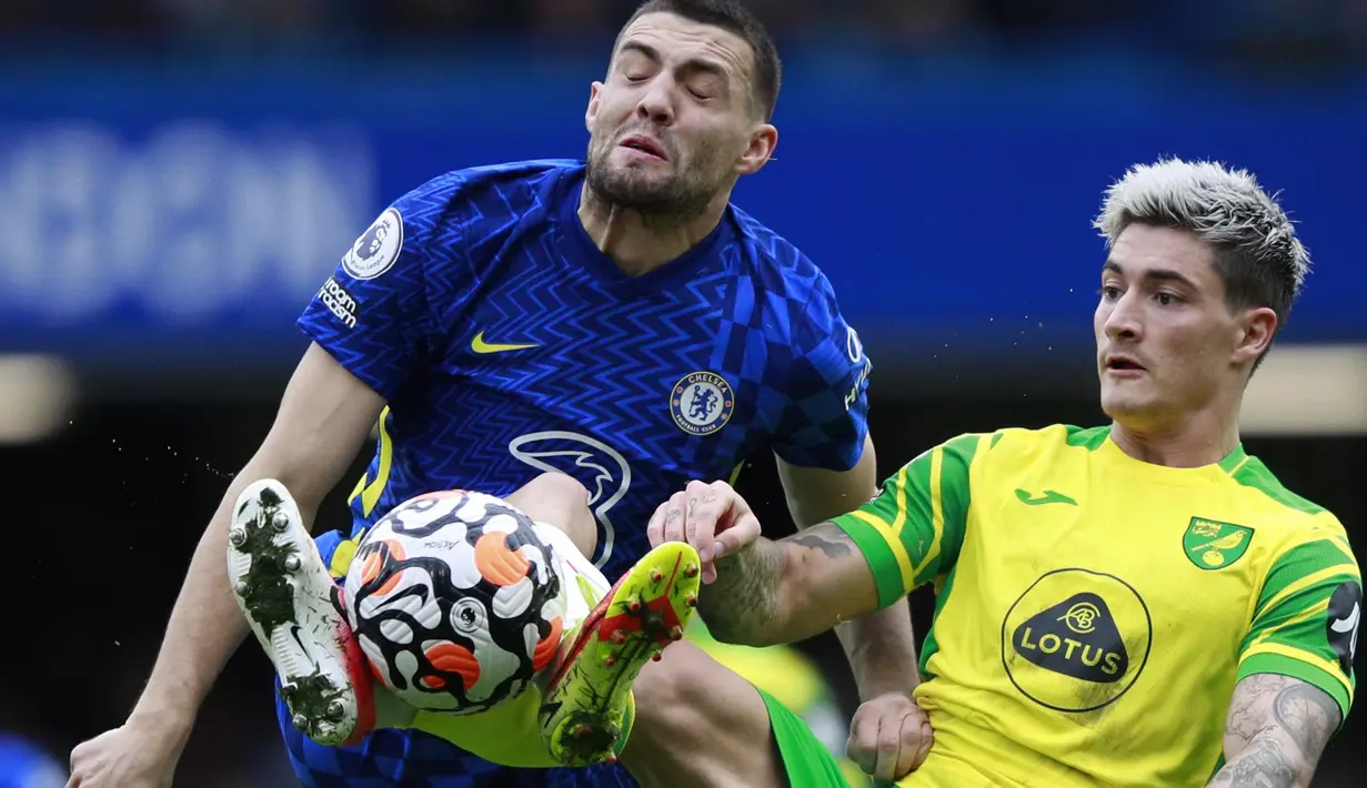 Kemenangan 7-0 menjadi penutup keberhasilan Chelsea meraih tiga poin tambahan untuk mengukuhkan diri di puncak klasemen Liga Inggris. The Blues kini mengoleksi 22 poin dari 9 pertandingan yang sudah dijalaninya hingga saat ini. (AP Photo/Ian Walton)