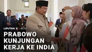 Prabowo Kunjungan Kerja ke India