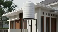 8 Desain Toren di Depan Rumah Minimalis yang Rapi dan Tidak Mengganggu Tampilan
