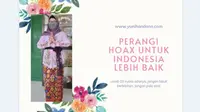 Perangi Hoax untuk Indonesia Lebih Baik - Yuni Handono