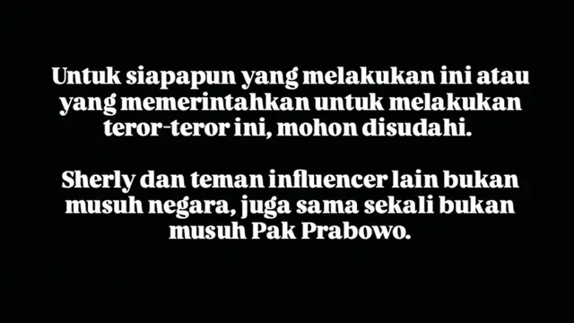 Unggahan Sherly Annavita. (Foto: Dok. Instagram @sherlyannavita)