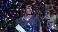 Andy Murray raih gelar juara saat tampil di turnamen Erste Bank Open 250 tahun 2014. Ia bertekad meriah catatan yang sama tahun ini. (Bola.com/Reza Khomaini)