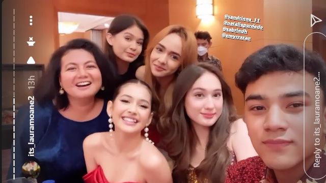 Pesta ulang tahun Sandrinna Michelle ke-15 (Foto: Instagram/@its_lauramoane2)