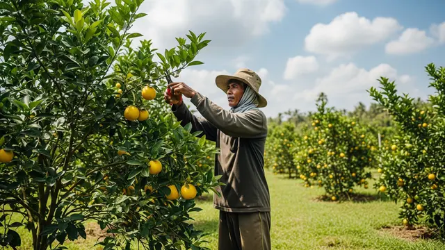 Jenis Pohon Buah yang Tambah Produktif Saat Dipangkas/Gemini AI