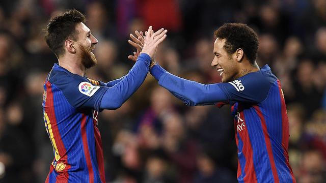 FOTO: Memori Indah Lionel Messi dan Neymar Bersama Trio MSN Barcelona