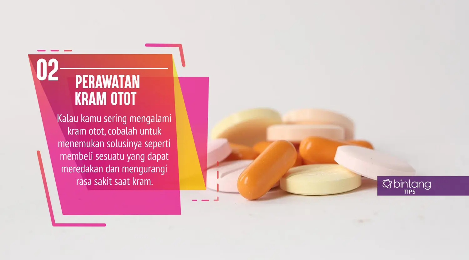 Lakukan ini saat otot kram. (Foto: Daniel Kampua, Digital Imaging: Nurman Abdul Hakim/Bintang.com)