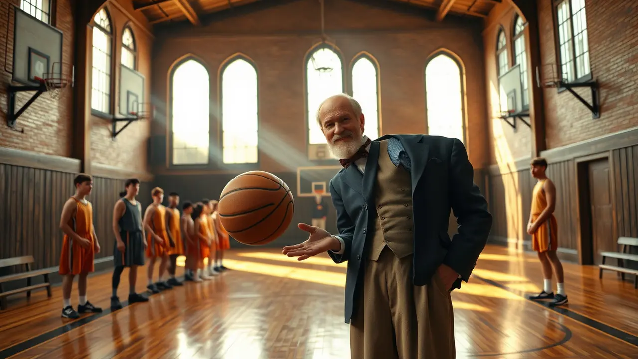 penemu bola basket adalah