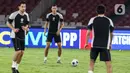 Bermain di markas dan publik sendiri, timnas Indonesia berpeluang mengalahkan Arab Saudi. (Liputan6.com/Angga Yuniar)