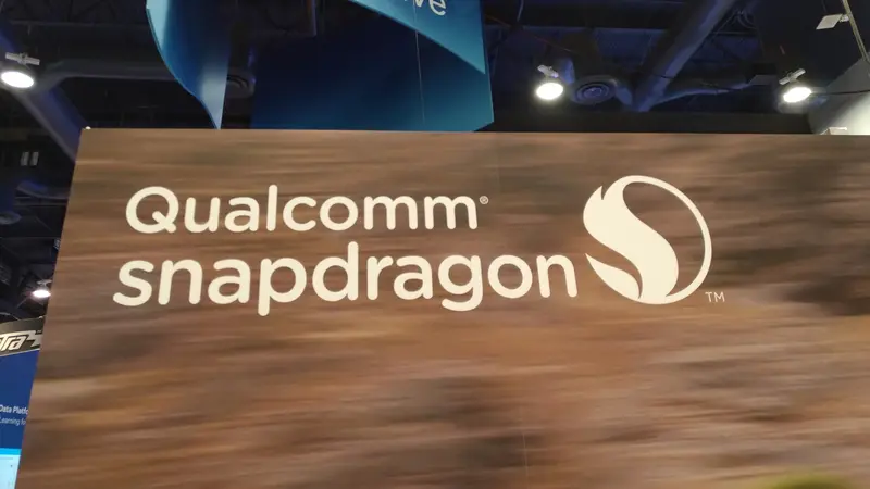Logo Qualcomm Snapdragon di CES 2017
