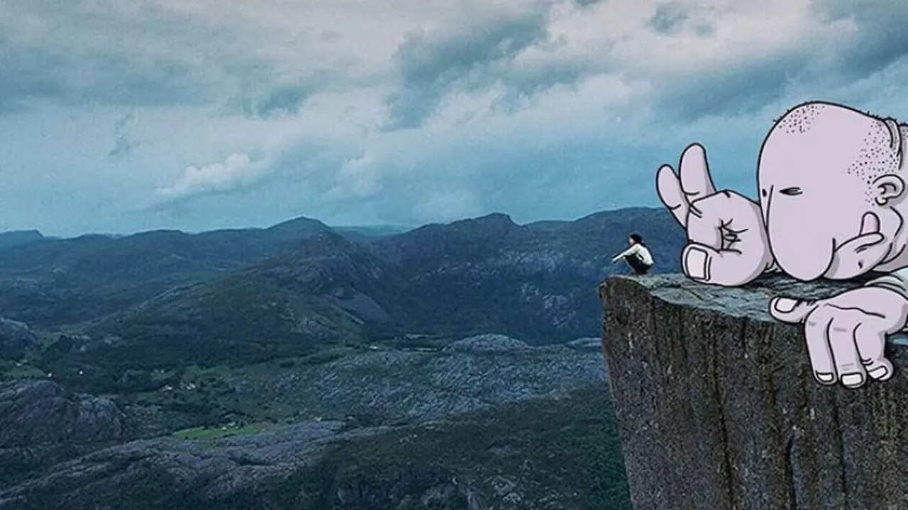 [Bintang] 10 Foto Asli yang Dibubuhi Ilustrasi Lucu yang Brilian, Epic!