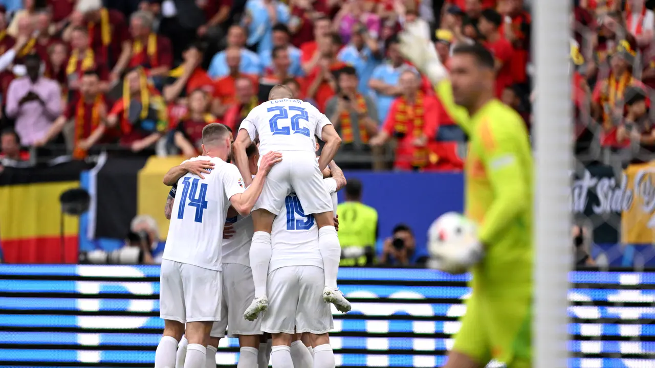 Belgia vs Slovakia, Euro 2024