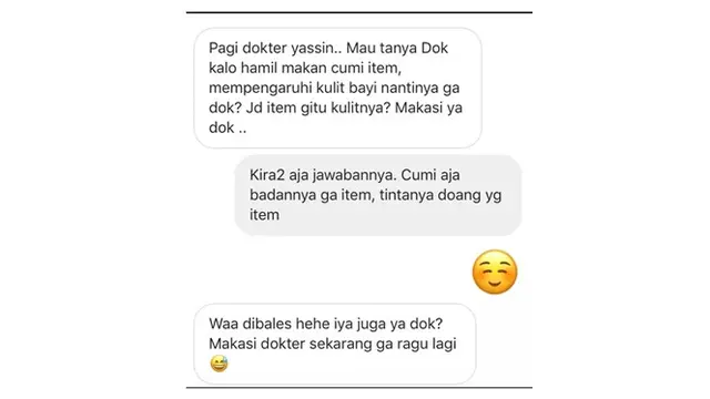 6 Chat Iseng Pasien ke Dokter Ini Melatih Kesabaran, Kocak