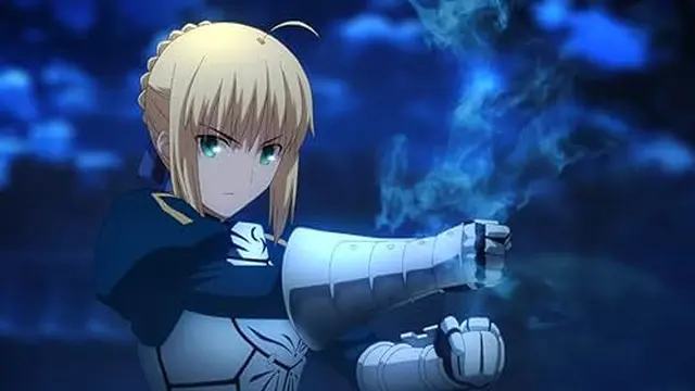 Saber sang tokoh utama yang cantik dan tangguh (credit: IMDb)
