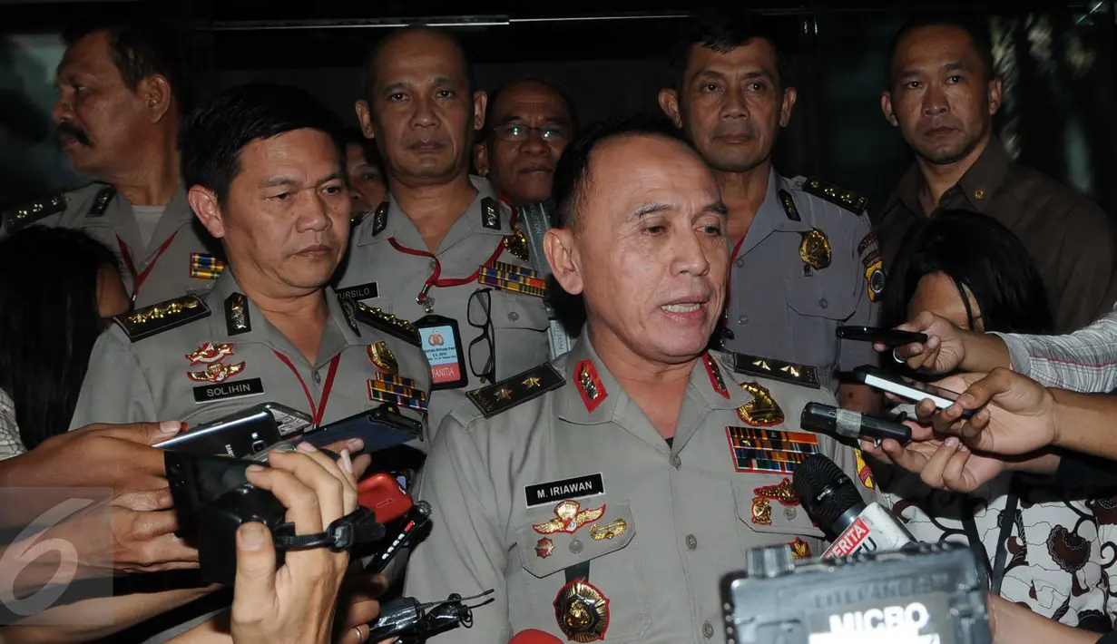 Kapolda Metro Jaya Irjen Pol Mochamad Iriawan. (Liputan6.com/Helmi Afandi)