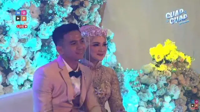 8 Momen Resepsi Pernikahan Ridho DA dan Syifa, Meriah Usung Konsep Internasional