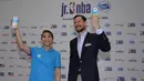 VP of Global Partnership NBA Asia, Francesco Suarez saat membuka pelatihan basket oleh Jr NBA di Cilandak Sports Center, Jakarta, Sabtu (24/3/2018). Jr NBA program pembinaan global memperkenalkan basket kepada anak-anak. (Bola.com/Asprilla Dwi Adha)