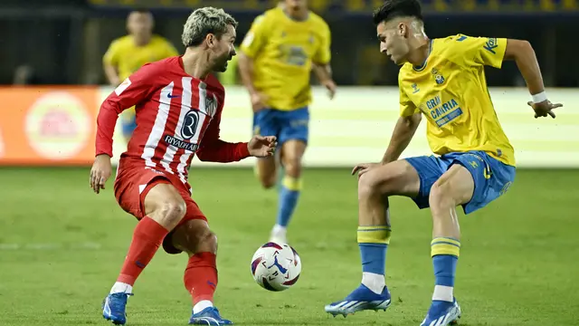 Las Palmas vs Atletico Madrid di Liga Spanyol