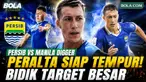 Bintang Persib Bandung, Mariano Peralta menatap serius laga kontra Manila Digger pada play-off AFC Champions League 2 di Stadion Si Jalak Harupat, Senin (31/8/2026). Persiapan matang selama empat hari membuatnya optimistis tim siap memberikan yang te...