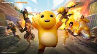 Free Fire menggandeng karakter ikonik Nailoong si Dino Kuning dalam kolaborasi terbaru. (Dok: Garena Free Fire)