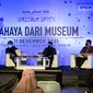 Talkshow bertajuk Cahaya dari Museum yang menjadi rangkaian kegiatan Sumonar 2021 di Pendopo Ajiyasa Jogja National Museum (JNM), Sabtu (11/12/2021).